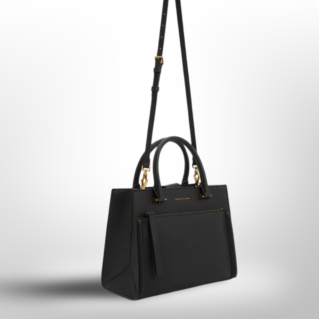 CHARLES & KEITH Anwen Structured Tote Bag