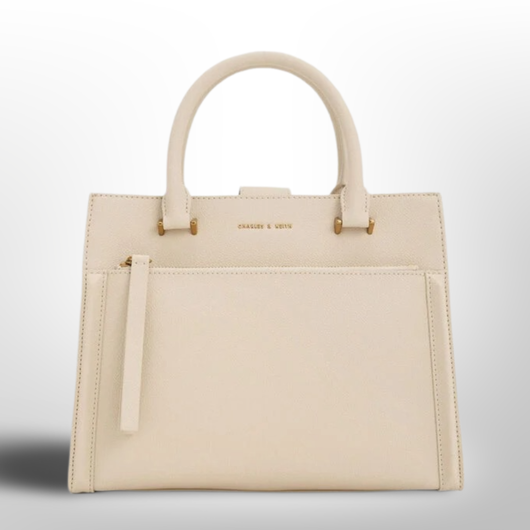 CHARLES & KEITH Anwen Structured Tote Bag