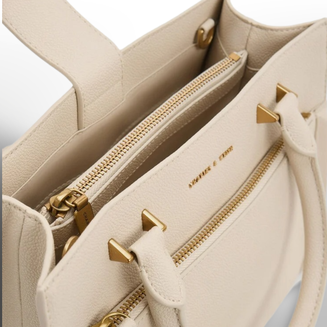 CHARLES & KEITH Anwen Structured Tote Bag