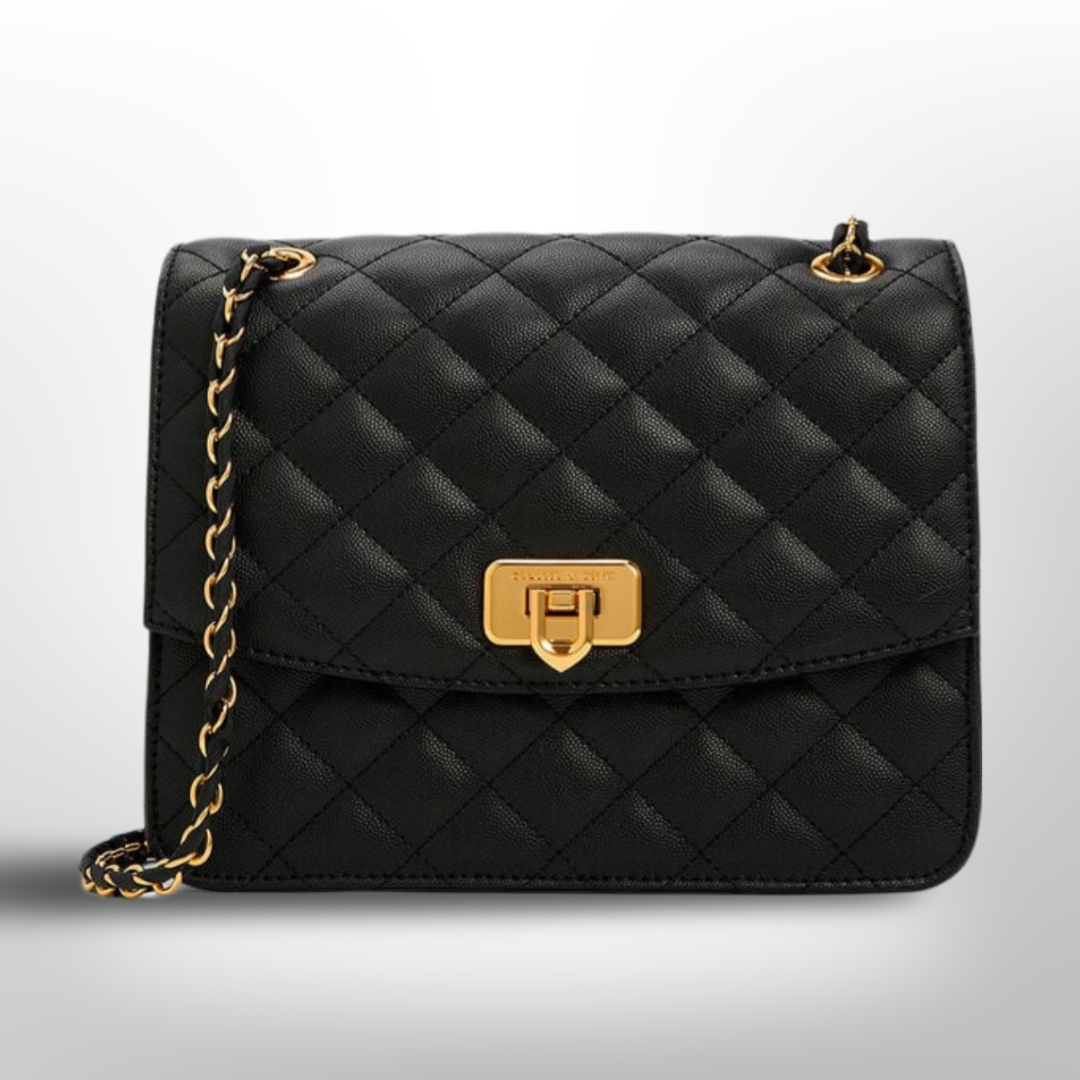 CHARLES & KEITH Cressida Quilted Chain Strap Bag