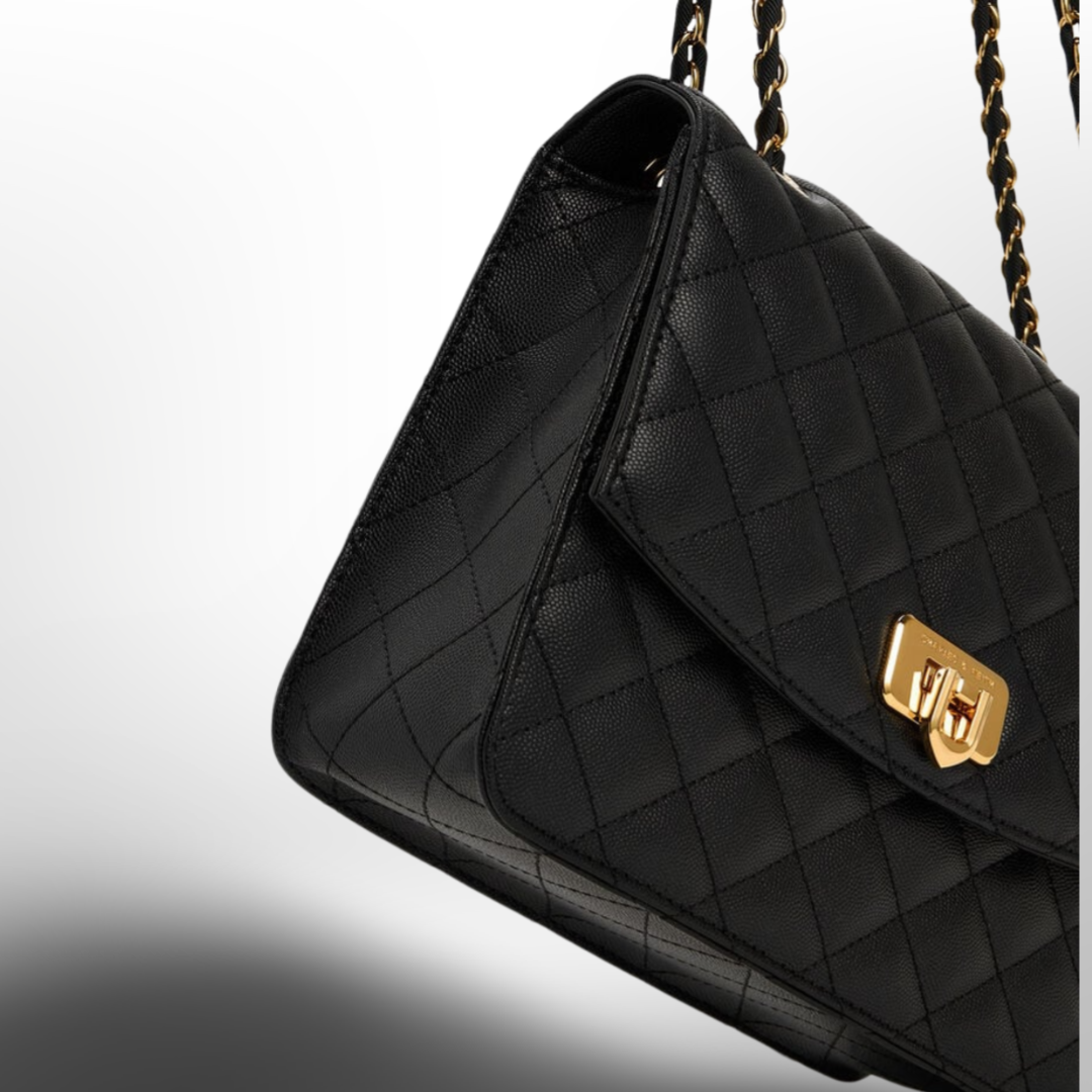 CHARLES & KEITH Cressida Quilted Chain Strap Bag