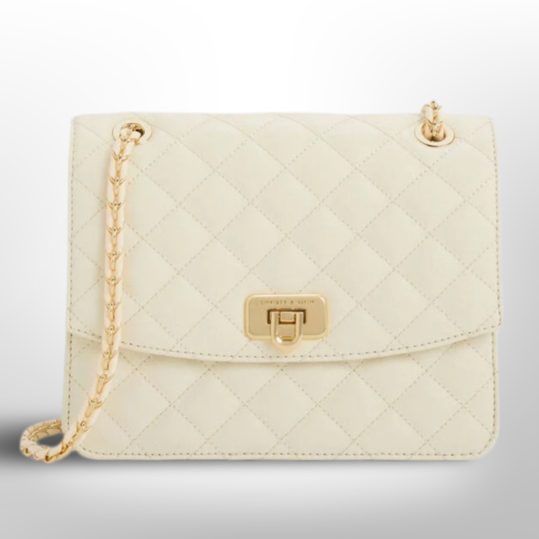 CHARLES & KEITH Cressida Quilted Chain Strap Bag