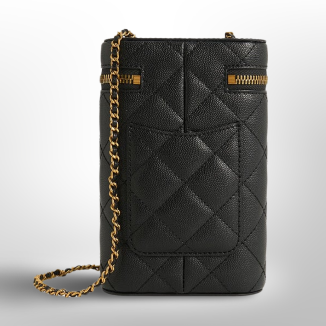 CHARLES & KEITH Mini Apfra Quilted Elongated Bag