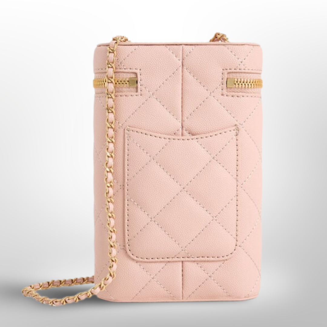 CHARLES & KEITH Mini Apfra Quilted Elongated Bag