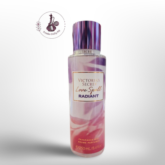 Victoria's Secret LOVE SPELL RADIANT Fragrance Mist