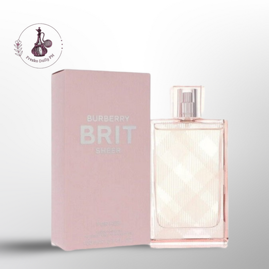 Burberry Brit Sheer for Her Eau de Toilette 100ml