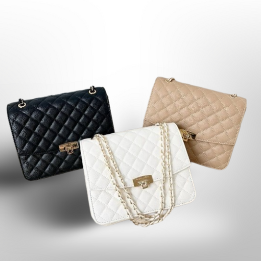 CHARLES & KEITH Cressida Quilted Chain Strap Bag