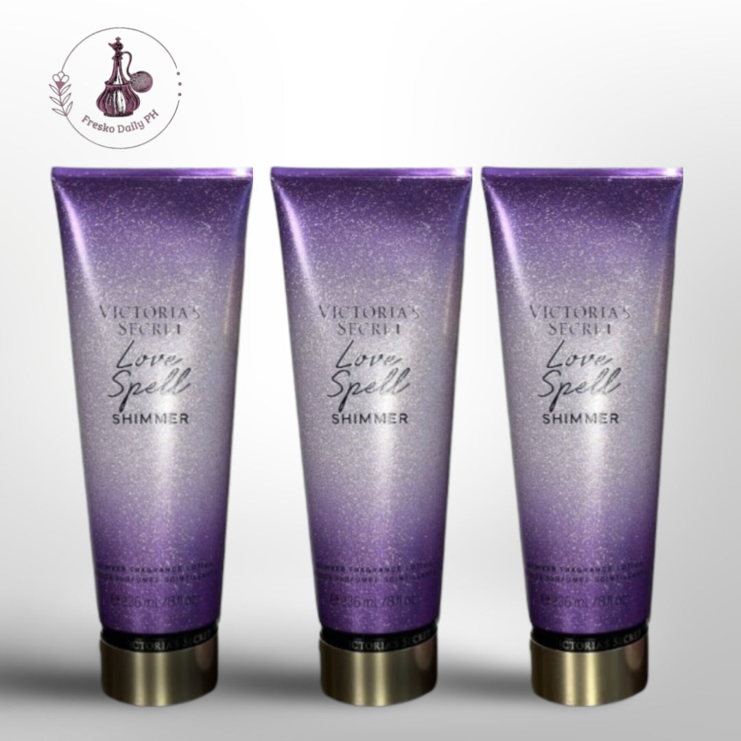 Victoria's Secret LOVE SPELL SHIMMER Fragrance Lotion