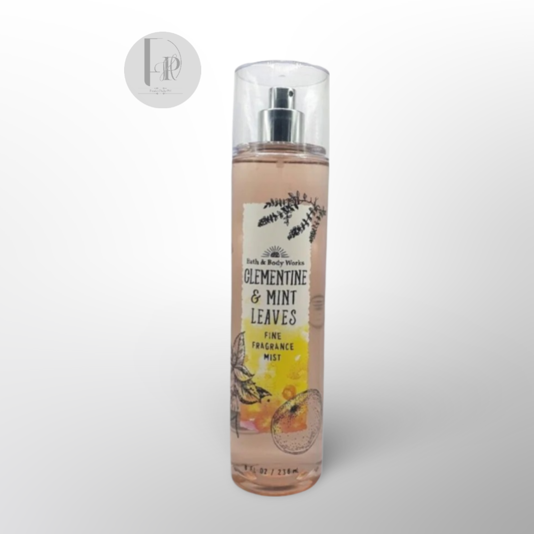 Bath & Body Works CLEMENTINE & MINT LEAVES Fine Fragrance Mist