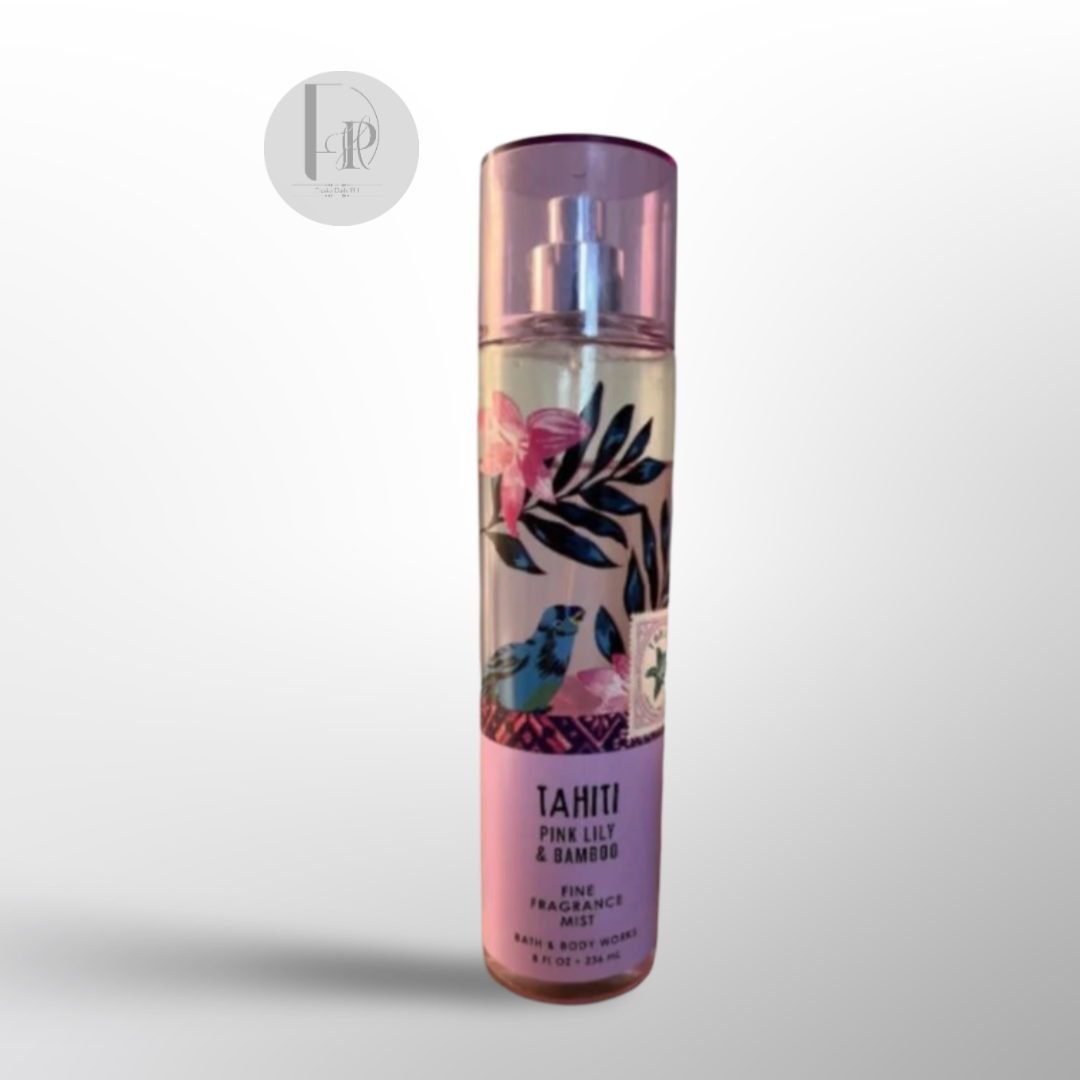 Bath & Body Works TAHITI PINK LILY & BAMBOO Fine Fragrance Mist