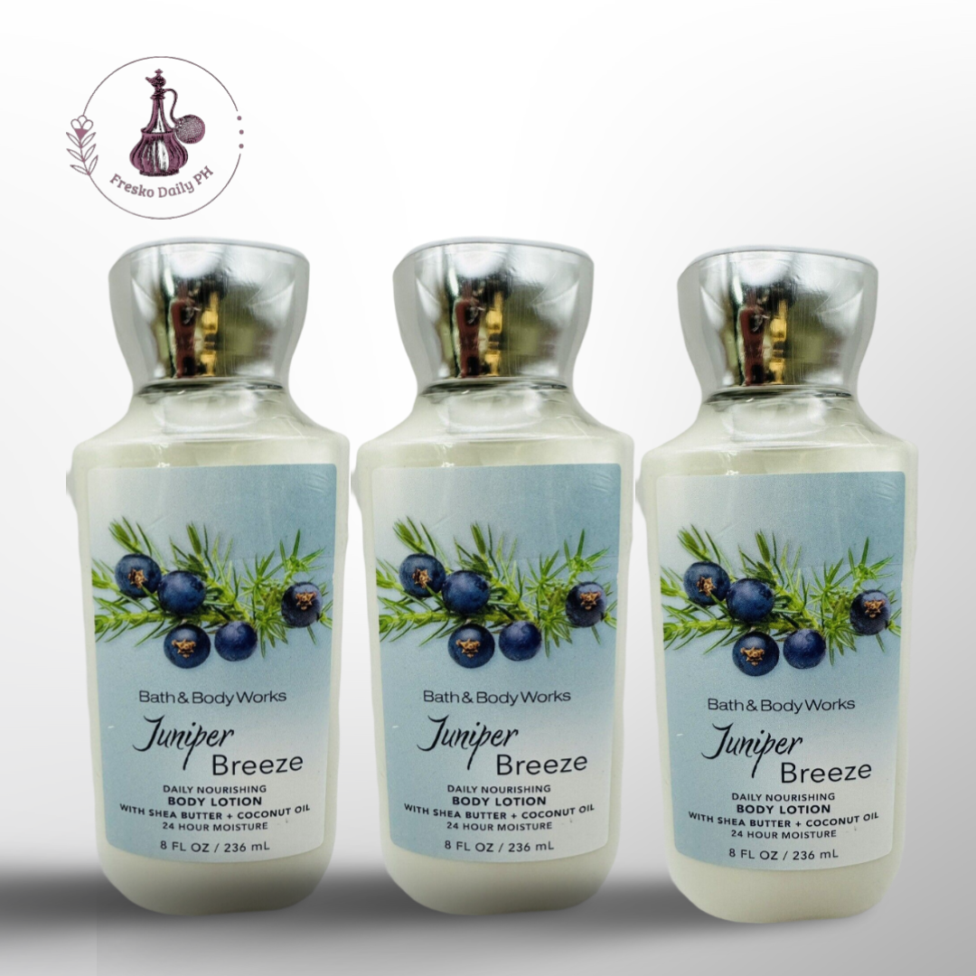 Bath & Body Works JUNIPER BREEZE Fine Fragrance Lotion