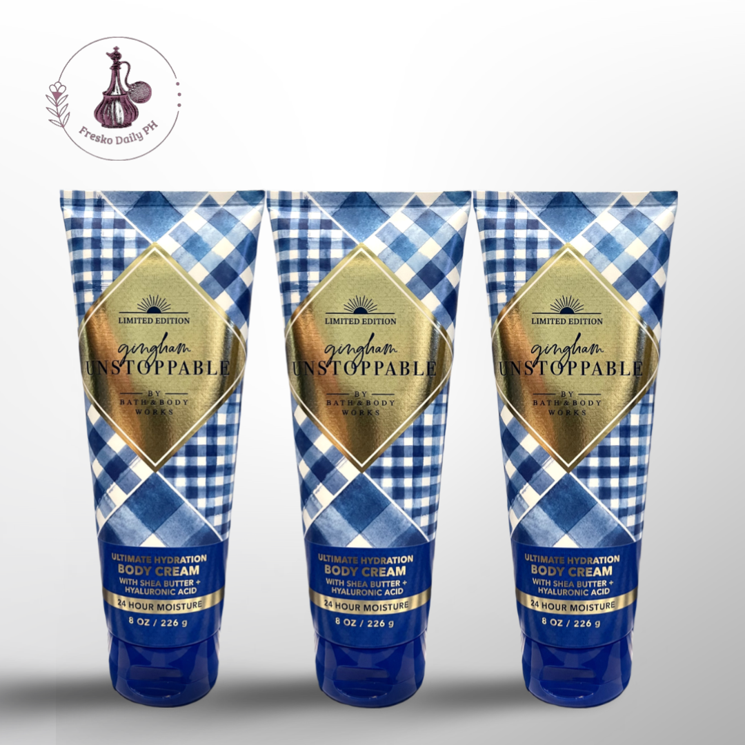 Bath & Body Works GINGHAM UNSTOPPABLE Body Cream