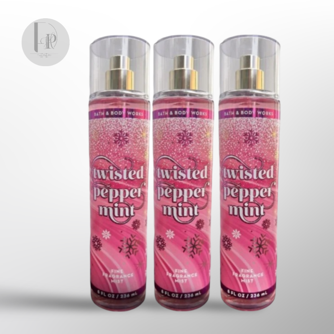 Bath & Body Works TWISTED PEPPERMINT Fine Fragrance Mist