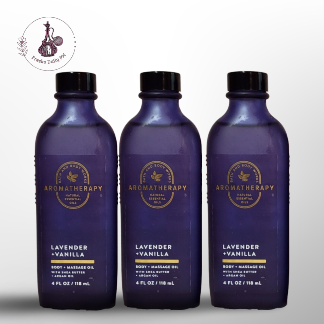 AROMATHERAPY Sleep Lavender + Vanilla Shea Butter Body + Massage Oil