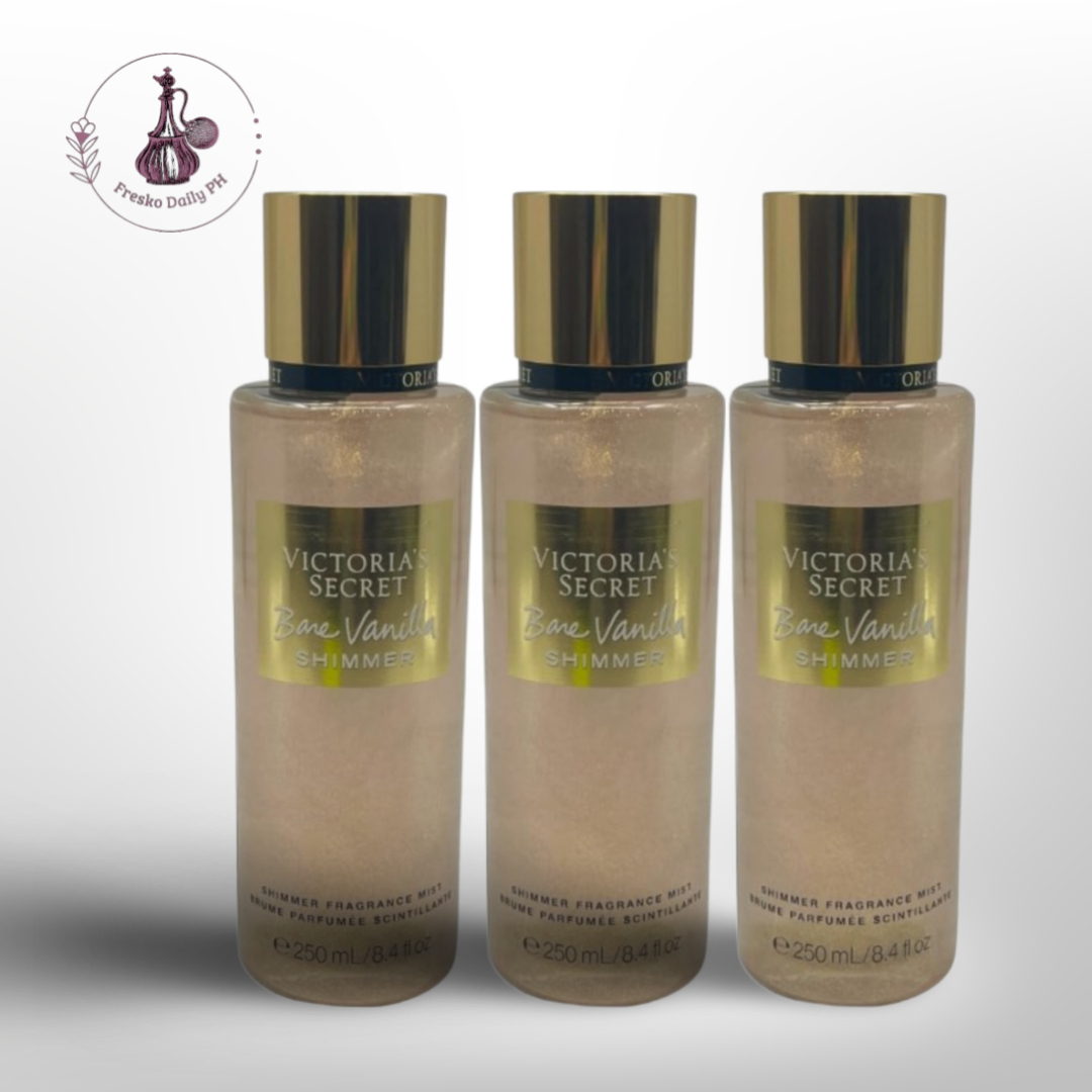 Victoria's Secret BARE VANILLA SHIMMER Fragrance Mist