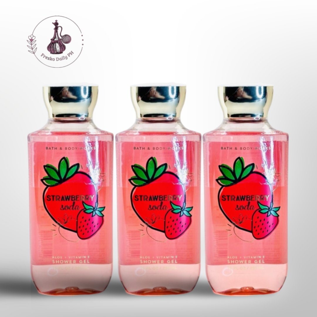 Bath & Body Works STRAWBERRY SODA Shower Gel