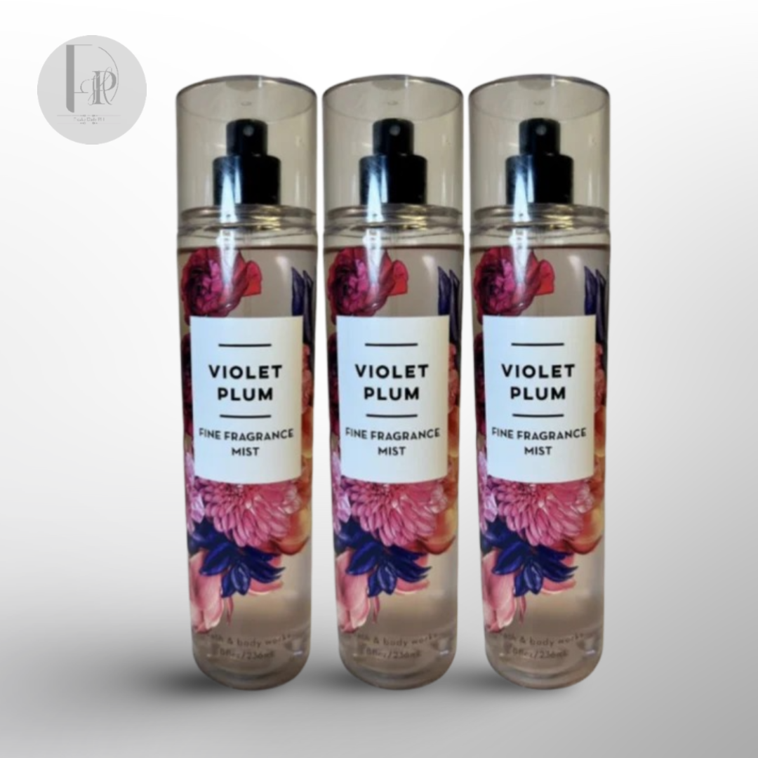 Bath & Body Works PLUM VIOLET Fine Fragrance Mist