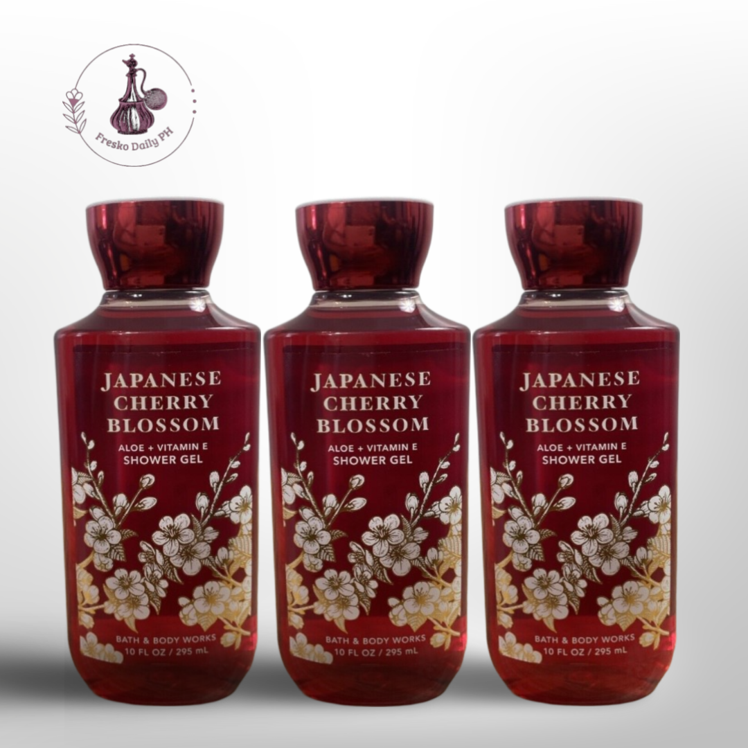 Bath & Body Works JAPANESE CHERRY BLOSSOM Shower Gel