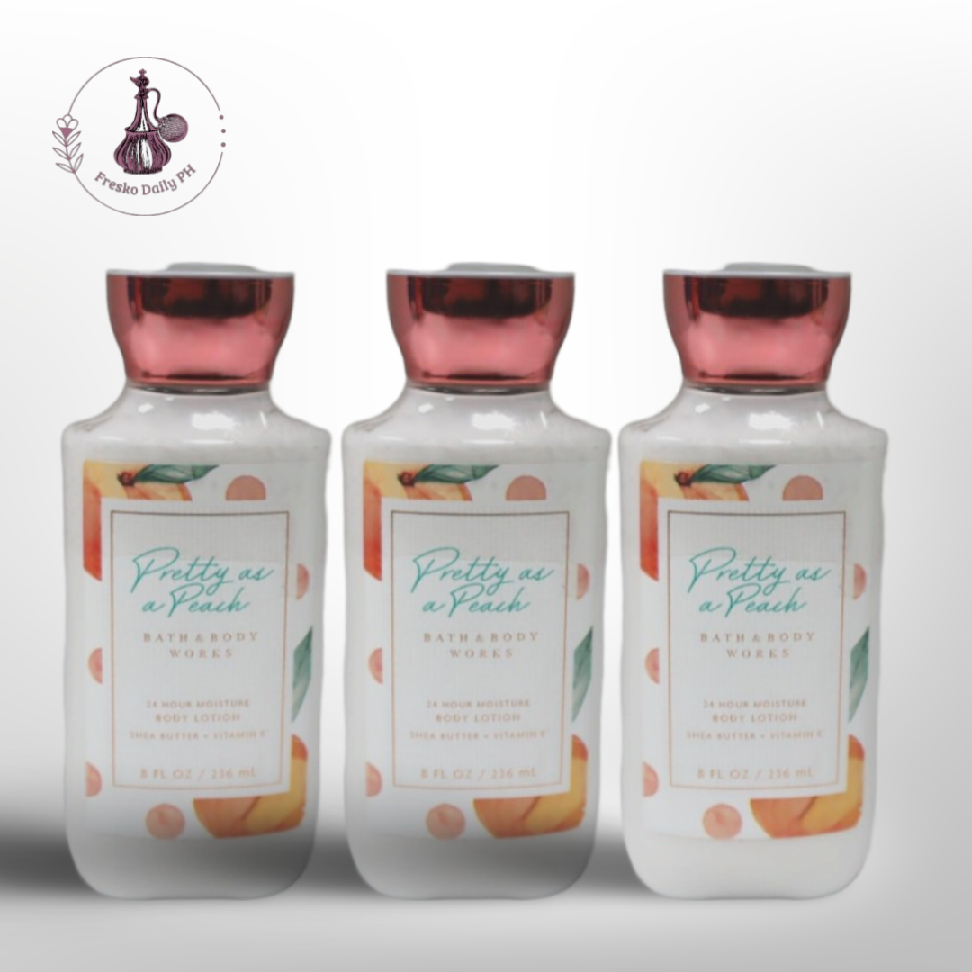 Bath & Body Works PRETTY AS PEACH Fine Fragrance Lotion