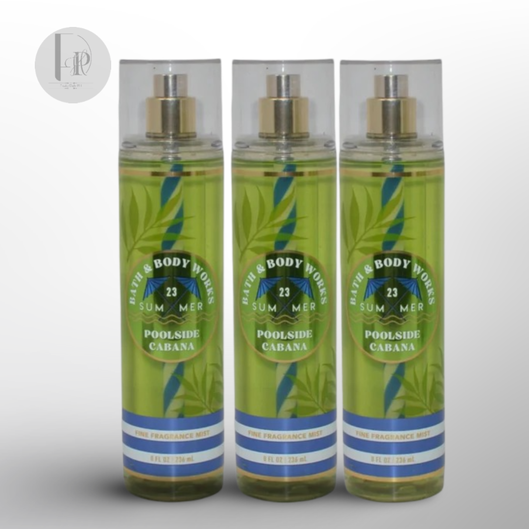 Bath & Body Works POOLSIDE CABANA Fine Fragrance Mist