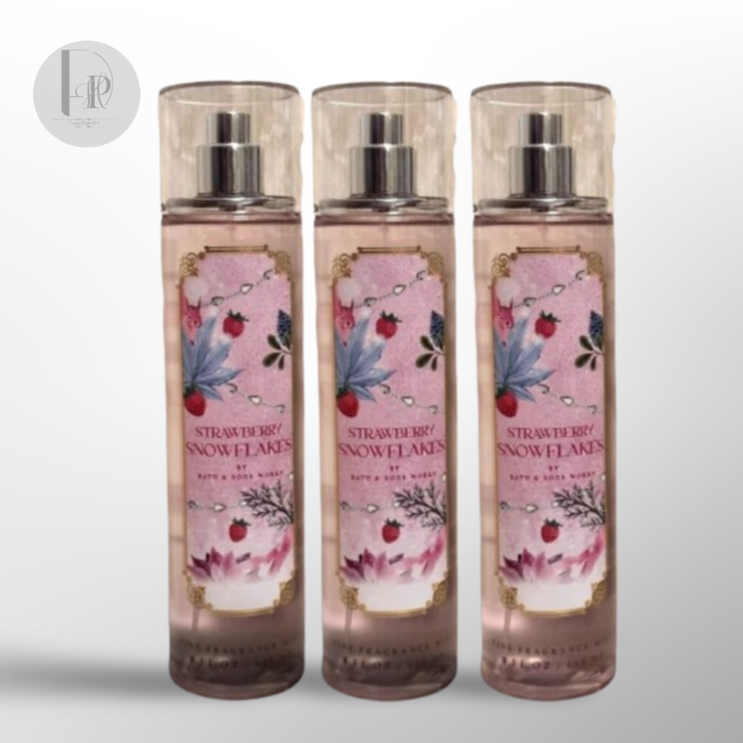 Bath & Body Works STRAWBERRY SNOWFLAKES Fine Fragrance Mist