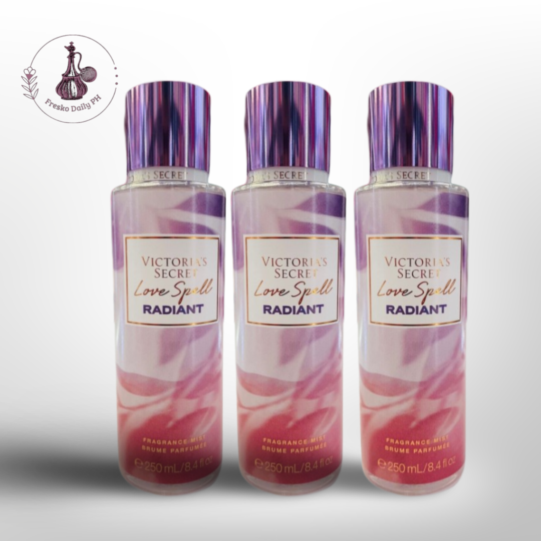 Victoria's Secret LOVE SPELL RADIANT Fragrance Mist