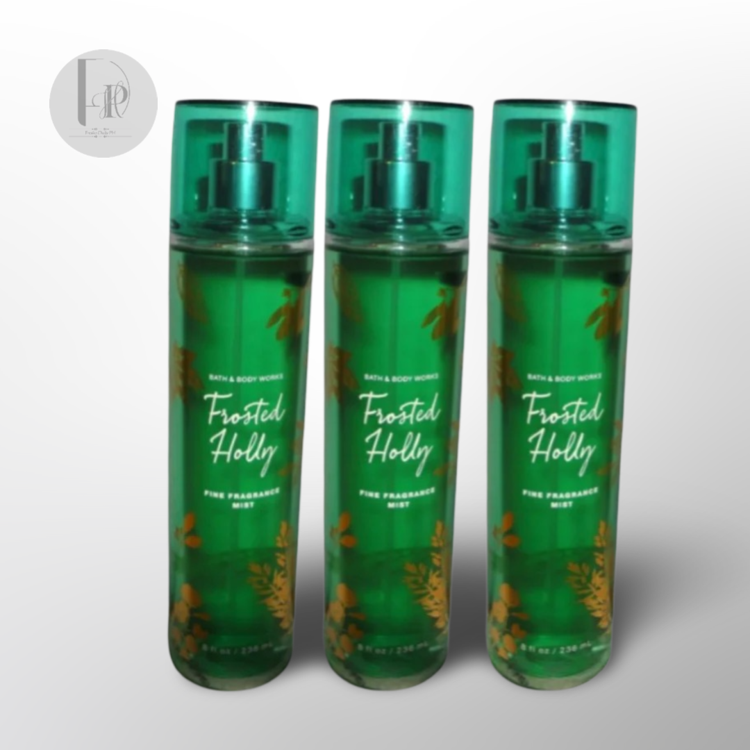 Bath & Body Works FROSTED HOLLY Fine Fragrance Mist