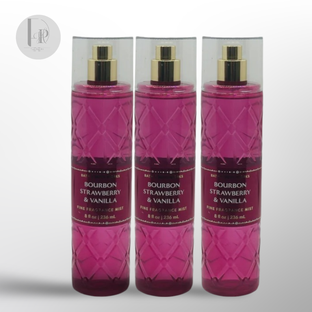 Bath & Body Works STRAWBERRY & VANILLA Fine Fragrance Mist