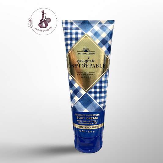 Bath & Body Works GINGHAM UNSTOPPABLE Body Cream